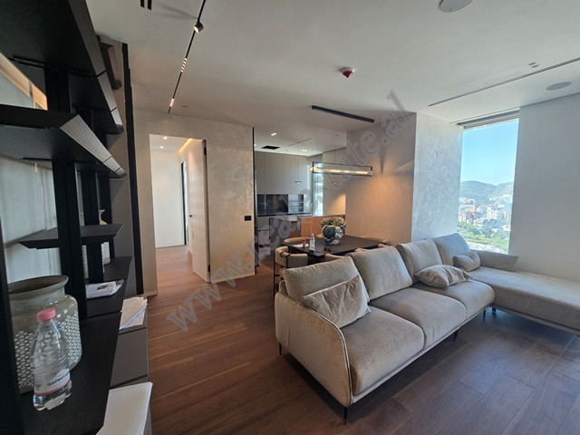 Two bedroom&nbsp;apartment for Rent at &nbsp;Downtown One in Tirana near the Pyramid, on Bajram Curr